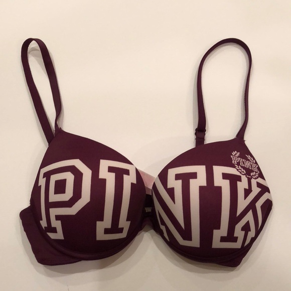 PINK Victoria's Secret Other - Pink Victoria Secret push up purple bra 32C